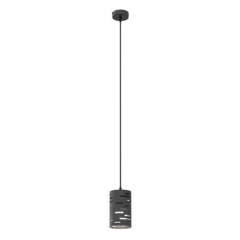 Czarna nowoczesna lampa D145-Zubro 3X