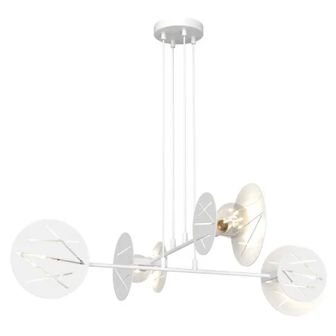 Białą nowoczesna lampa D152-Divienso