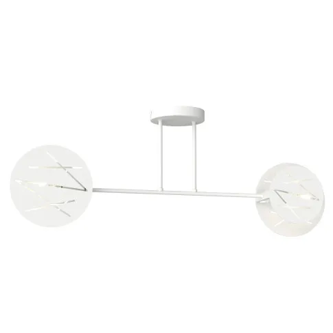 Biała nowoczesna lampa sufitowa D153 Divienso