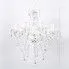 Szczegółowe zdjęcie nr 10 produktu Biały kryształowy świecznikowy żyrandol - E960-Hilo
