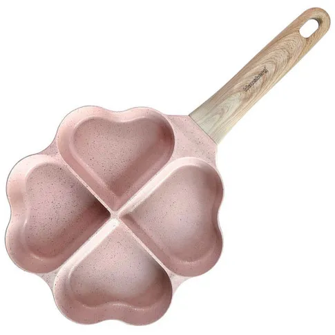 Różowa patelnia do jajek Tyfrox 4X