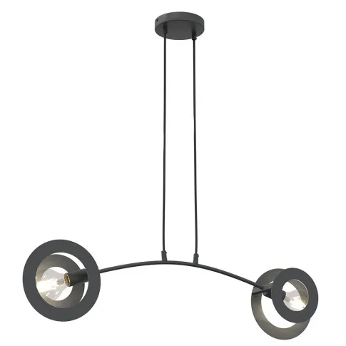 Czarna lampa wisząca D155 Ezenso