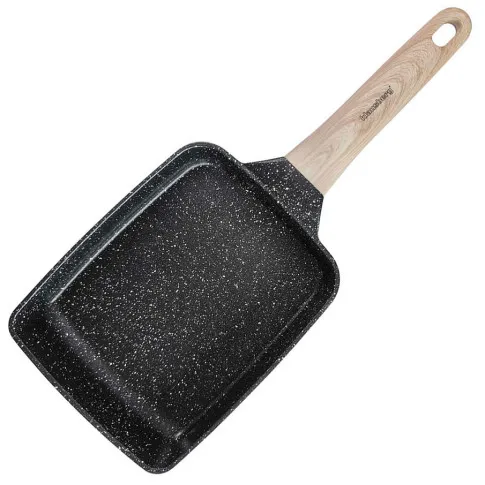 Czarna patelnia do omletów Tyfrox 6X