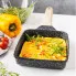 Prezentacja czarnej patelni do omletów Tyfrox 6X