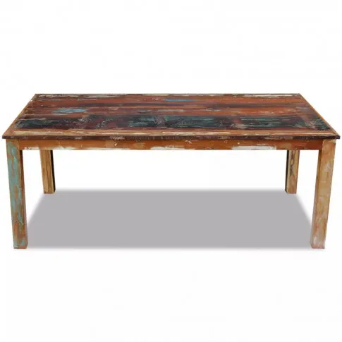 Zdjęcie wielokolorowy stół z drewna Ratel 3X - sklep Edinos.pl