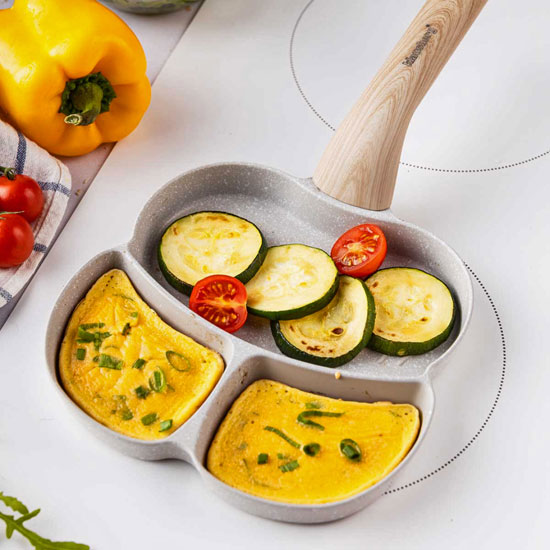 Prezentacja szarej patelni Nives 7X