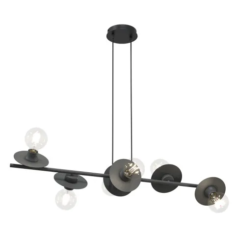 Czarna nowoczesna lampa D159 Bomesa