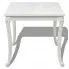 Fotografia Kwadratowy stół Avenus 2A - biały połysk z kategorii Salon