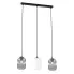 Industrialna lampa wisząca trzema kloszami - D162-Dixo