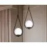 Szczegółowe zdjęcie nr 4 produktu Czarna podwójna lampa wisząca nad stół - S053-Maestor