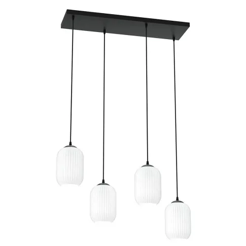Lampa wisząca z mlecznymi kloszami D164-Cavisa