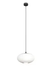 Nowoczesna lampa wisząca ze szklanym kloszem - D172-Erox w sklepie Edinos.pl