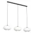 Nowoczesna lampa wisząca z mlecznymi kloszami - D173-Wanja