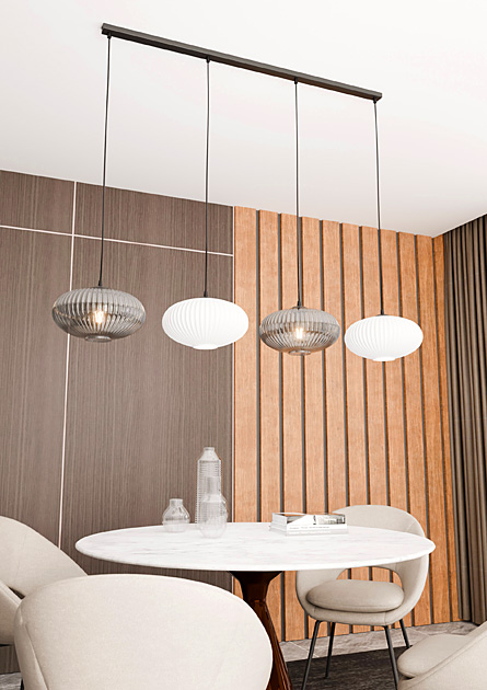 Wizualizacja wnętrza z lampą D174-Wanja