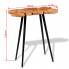 Szczegółowe wymiary stolika Matel 3X z drewna bukowego 