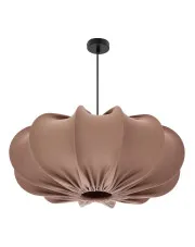 Nowoczesna lampa wisząca w kolorze mokka - D202-Justin w sklepie Edinos.pl