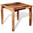 Zdjęcie stół z drewna sheesham kwadratowy Etan brązowy - sklep Edinos.pl