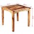 Szczegółowe zdjęcie nr 9 produktu Stół z drewna sheesham Etan 2X – brązowy 