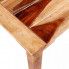 Szczegółowe zdjęcie nr 8 produktu Stół z drewna sheesham Etan 2X – brązowy 