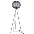 Czarna lampa podłogowa D199-Emesso