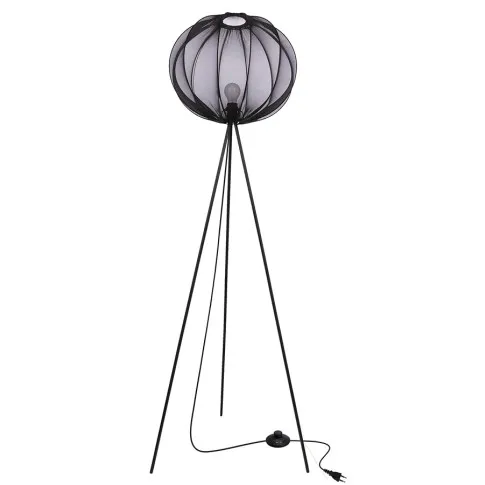 Czarna lampa podłogowa D199-Emesso