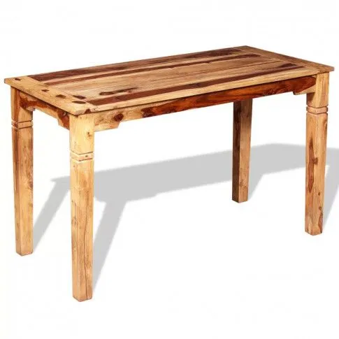 Szczegółowe zdjęcie nr 5 produktu Stół klasyczny drewniany Etan 3X – brązowy 