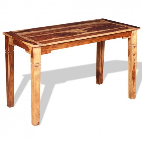 Szczegółowe zdjęcie nr 6 produktu Stół klasyczny drewniany Etan 3X – brązowy 