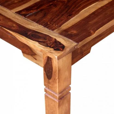 Szczegółowe zdjęcie nr 7 produktu Stół klasyczny drewniany Etan 3X – brązowy 