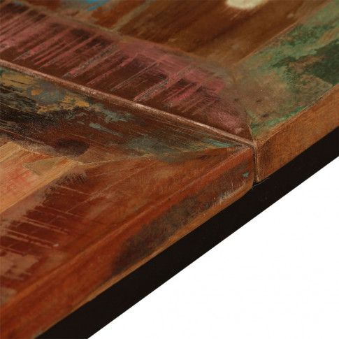 Szczegółowe zdjęcie nr 8 produktu Stół z drewna odzyskanego Sinnar 3X – wielokolorowy