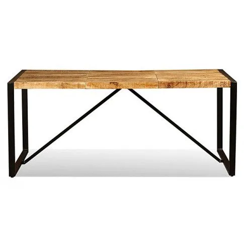 Fotografia Industrialny stół Antors 2M 180 cm - mango z kategorii Kuchnia i jadalnia
