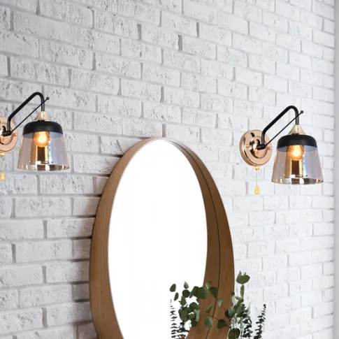 stylowy kinkiet łazienkowy Glamour M018