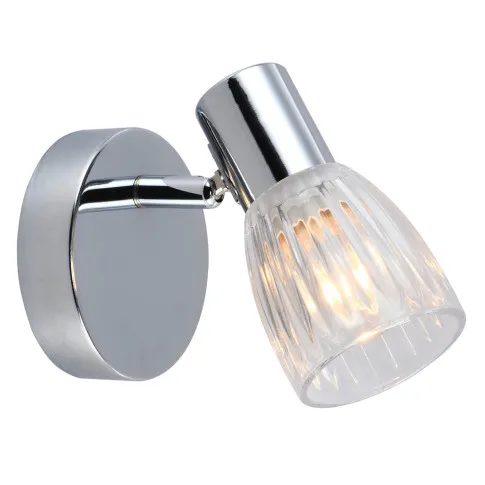 kinkiet do salonu chromowany M021