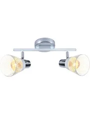 Designerska dwukloszowa lampa sufitowa - M023 - Nazo w sklepie Edinos.pl