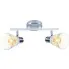 Designerska dwukloszowa lampa sufitowa - M023 - Ariana