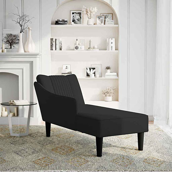 Prezentacja czarnej leżanki Filus