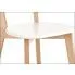 Zdjęcie skandynawskie drewniane krzesło do jadalni Karmeza | Edinos.pl