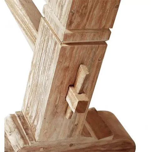 Szczegółowe zdjęcie nr 9 produktu Masywny drewniany stół Galapi - teak