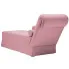 Różowa leżanka Lipsod