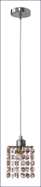 Lampa wisząca z kryształkami D214-Klea