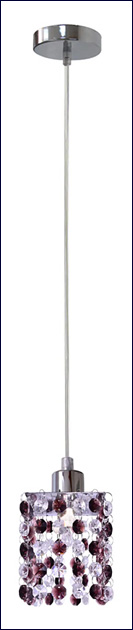 Lampa wisząca z kryształkami D213-Klea