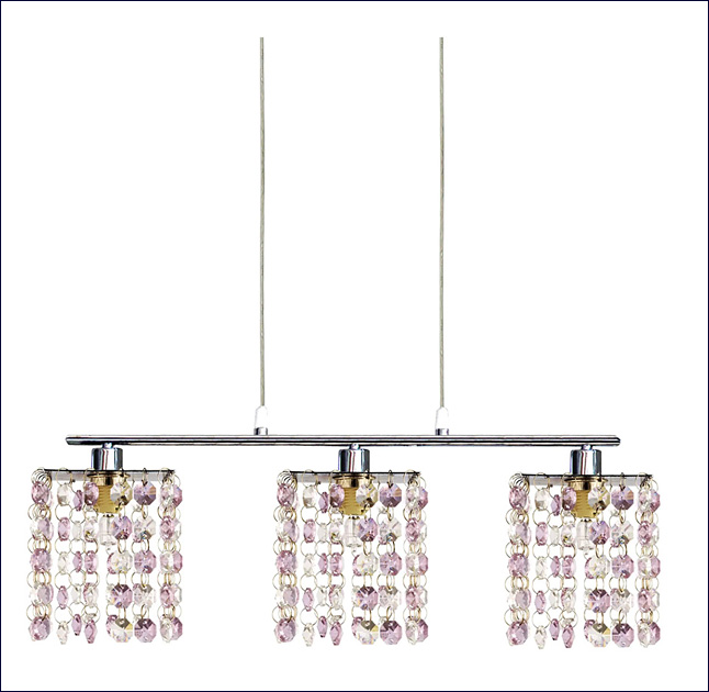 Lampa wisząca z kryształkami O995-Nario