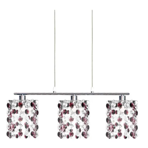 Potrójna fioletowa lampa D215 Klea