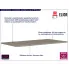 Blat łazienkowy 120 cm Rilexo 7X w kolorze ciemny dąb