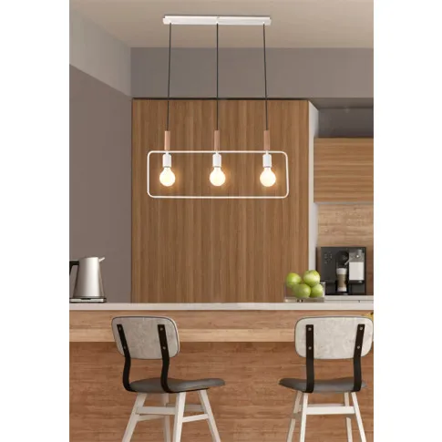 Nowoczesna biała lampa D224-Favis