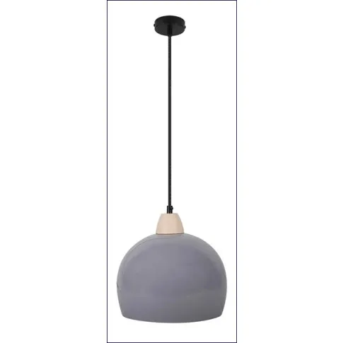 Szara nowoczesna lampa wisząca D225-Fevis