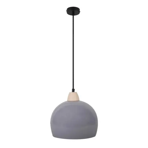 Szara lampa wisząca D225-Vavo