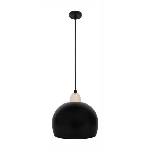 Czarna lampa D225-Vavo