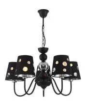 Czarna nowoczesna lampa wisząca D221-Mavitz w sklepie Edinos.pl