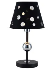 Czarna nowoczesna lampka stołowa - D219-Mavitz w sklepie Edinos.pl