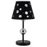 Czarna lampa stolowa D219